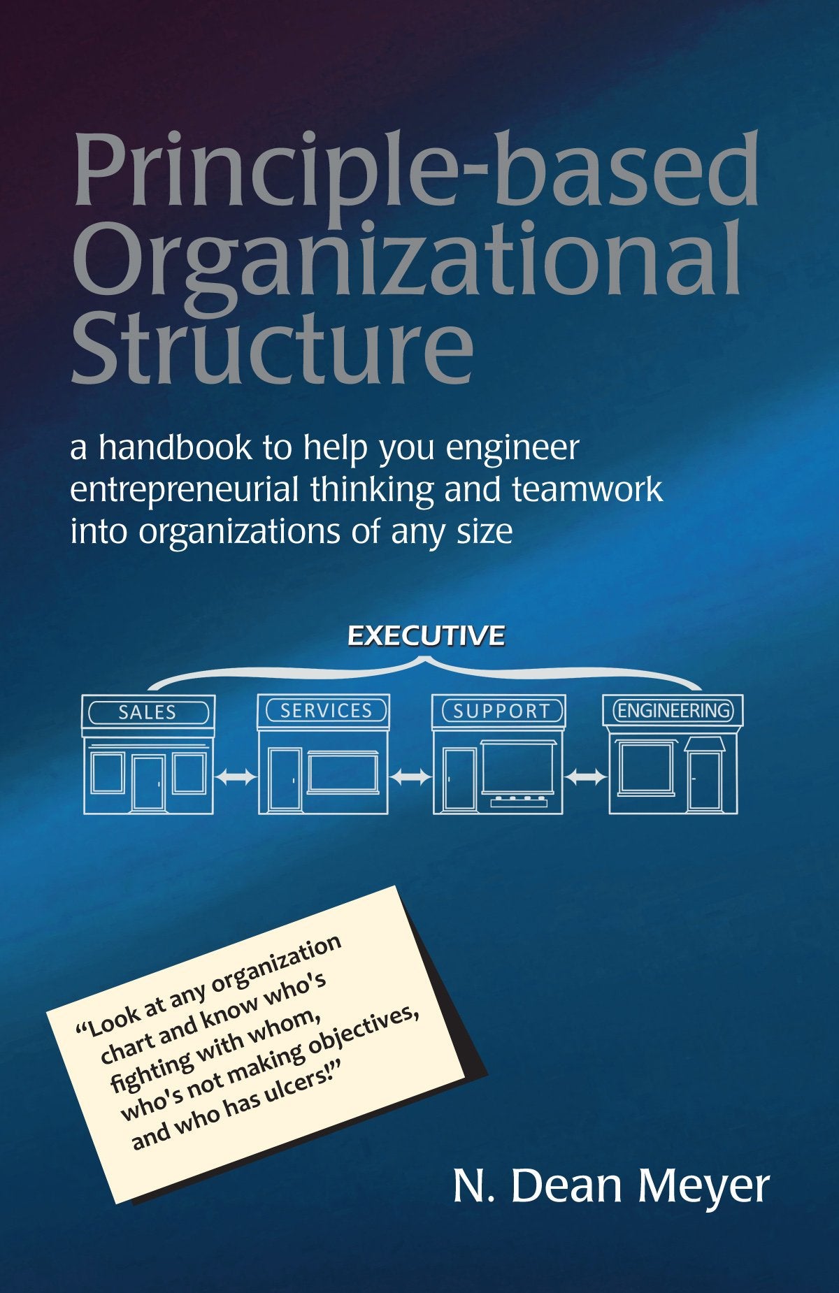 Principle-based Organizational Structure: a handbook to help you engineer entrepreneurial thinking and teamwork into organizations of any size Books