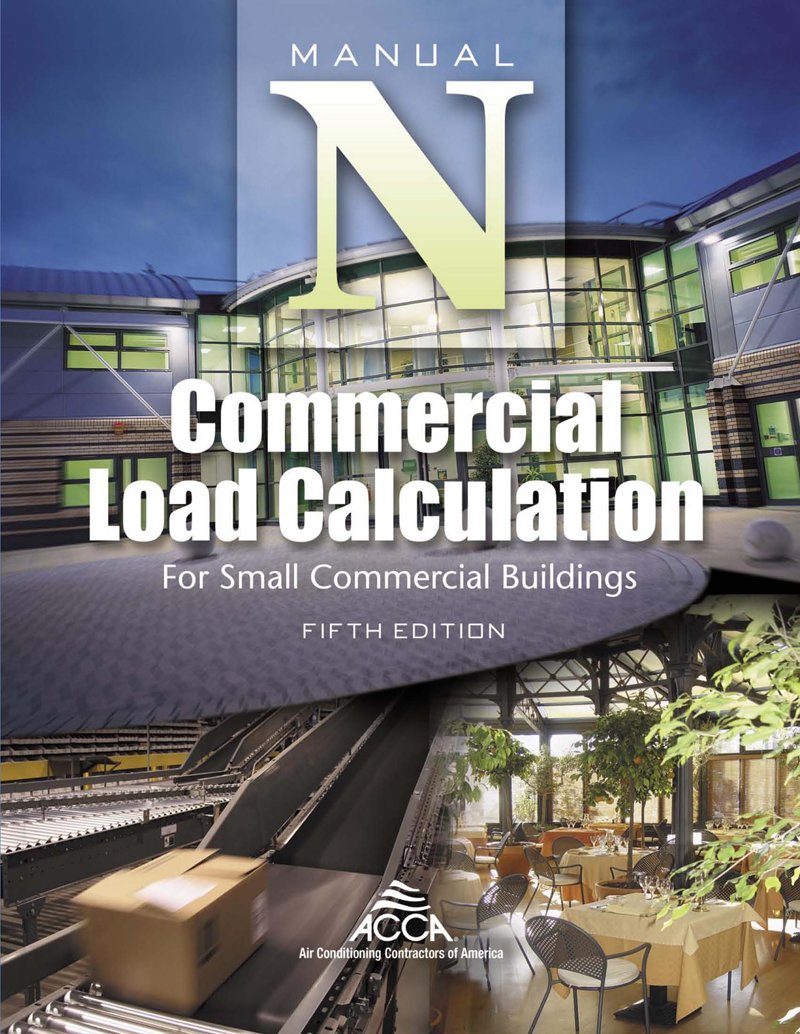 Commercial Load Calculation for Small Commercial Buildings, Manual N, Version 1.10 Hobbies & Crafts
