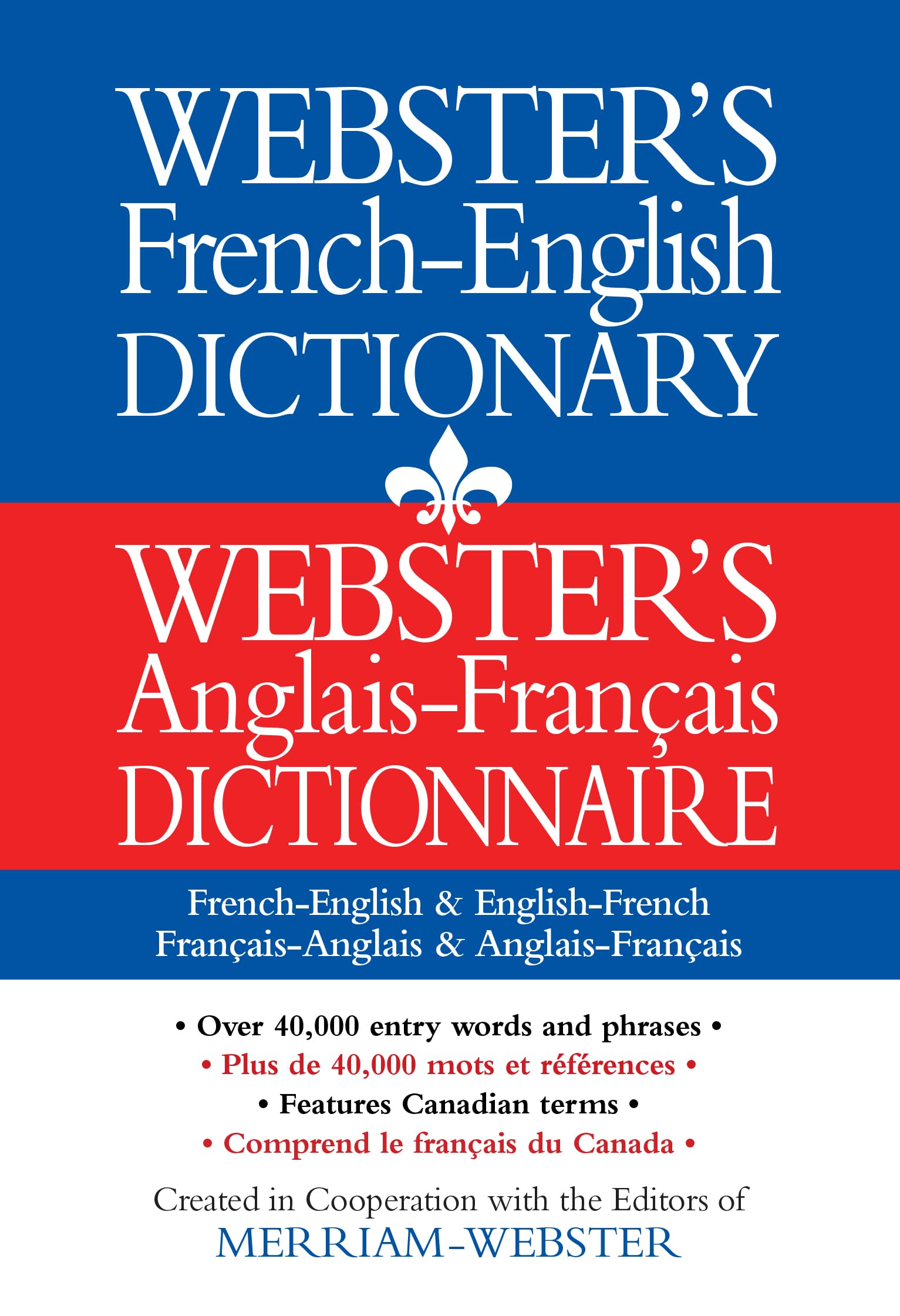 Webster's French-English Dictionary General education