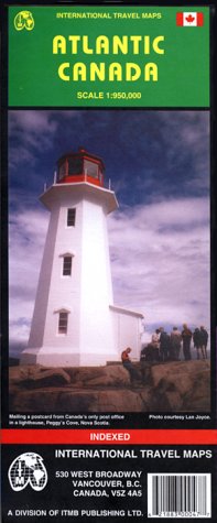 Carte routière : Canada Atlantique - Atlantic Canada (en anglais) book