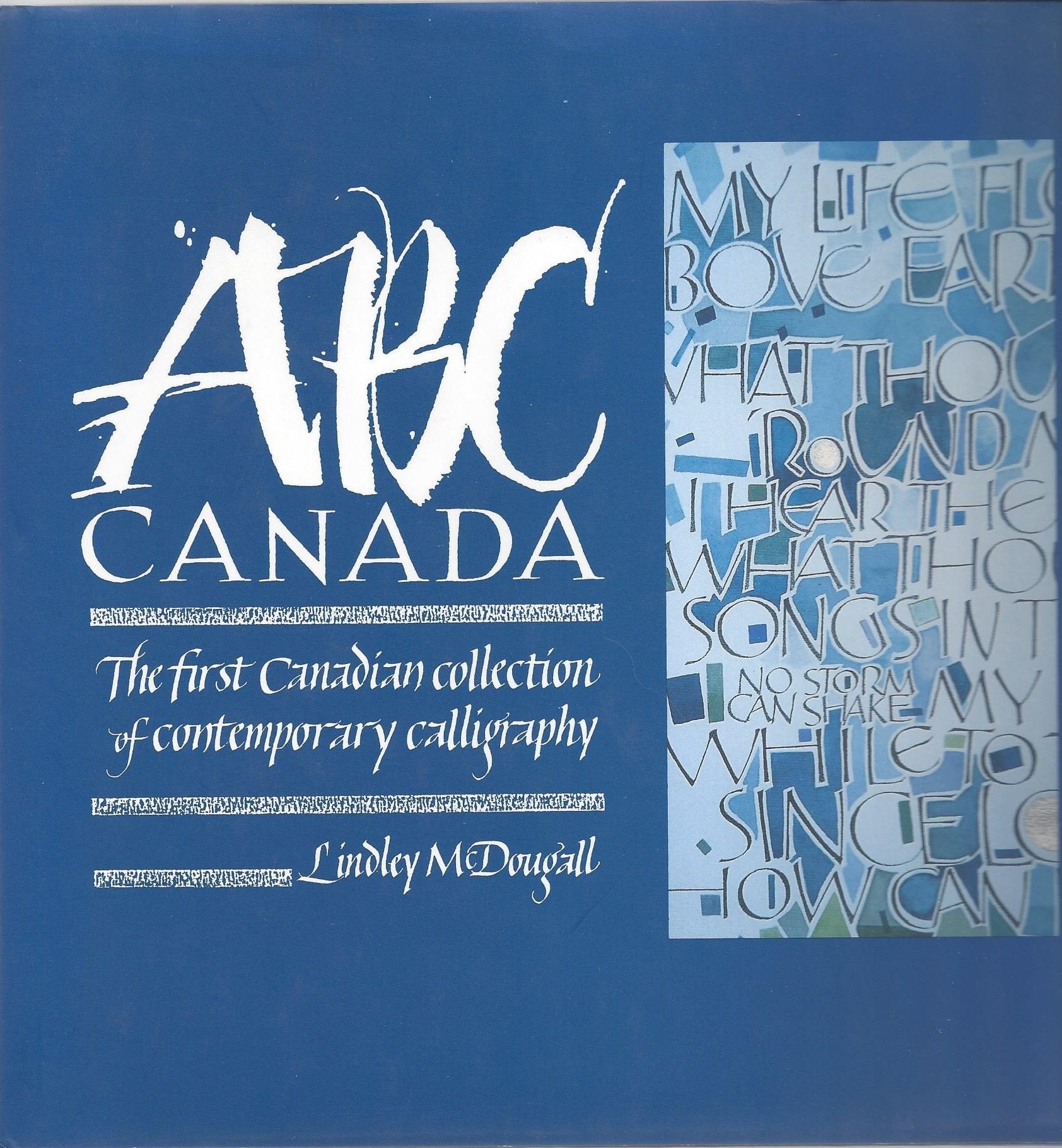 ABC Canada: The first Canadian collection of contemporary calligraphy Books