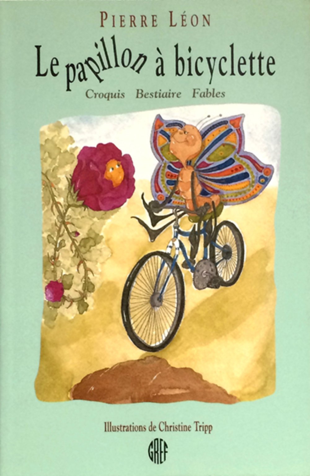 Le papillon à bicyclette: Coquetail de poâmes, Croquis Bestiaire Fables book