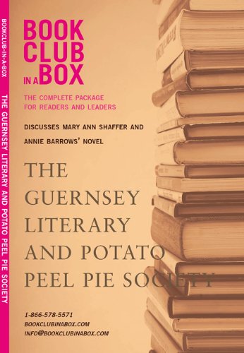 Book Club in a Box The Guernsey Literary and Potato Peel Pie Society book