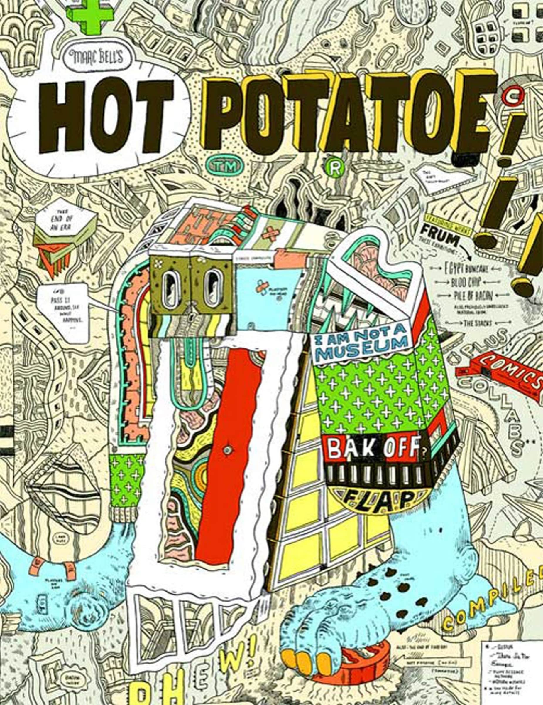 Marc Bell's Hot Potatoe: Fine Ahtwerks : 2001-2008 Manga