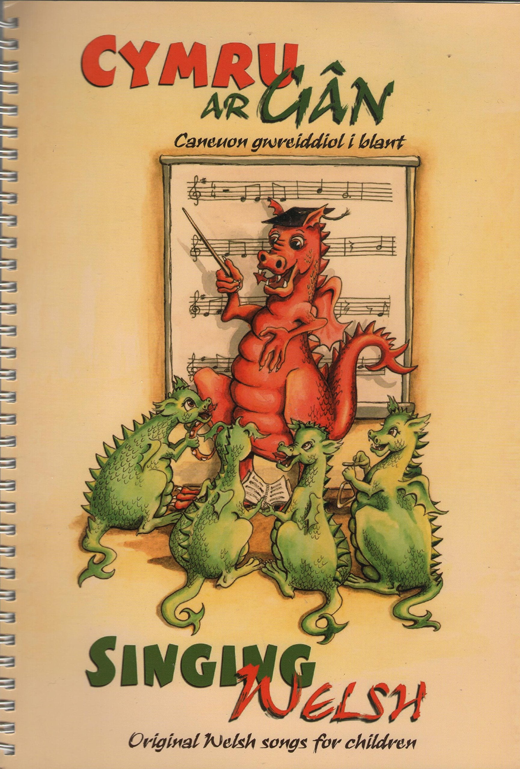 Cymru ar Gân - Caneuon Gwreiddiol i Blant / Singing Welsh - Original Welsh Songs for Children (Llyfr + CD / Book + CD) Foreign Languages ​​& Dictionaries