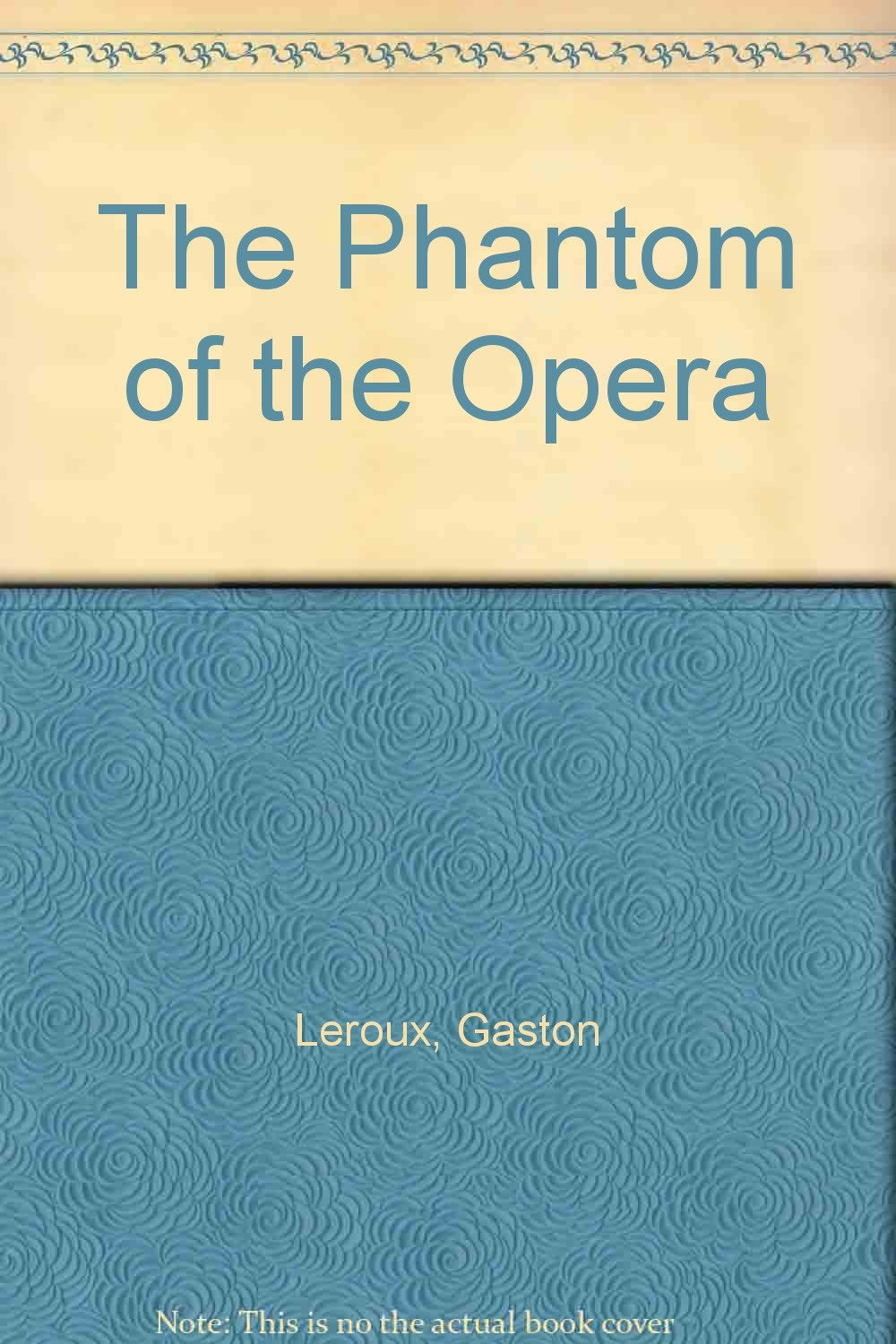 The Phantom of the Opera book