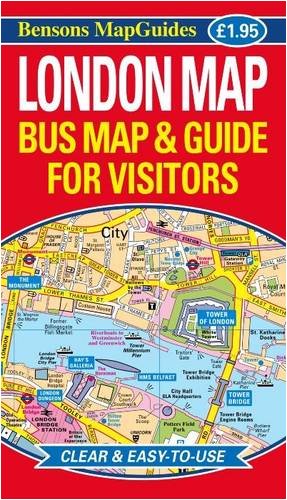London Map: Bus Map and Guide for Visitors Leisure, Home & Garden Books
