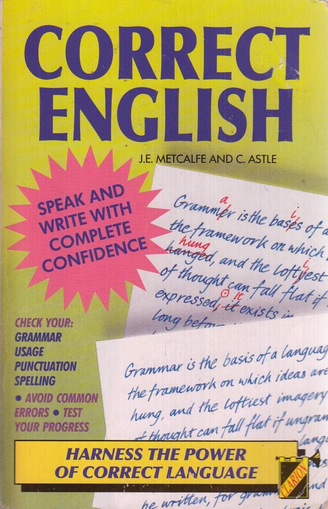 Product Image: Correct English