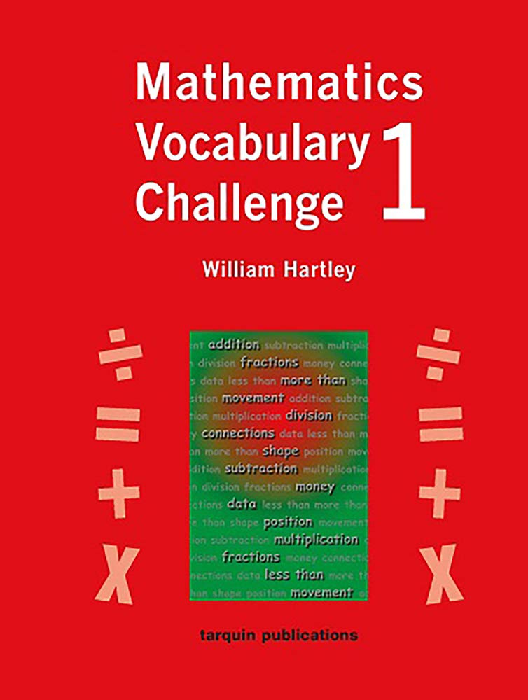 Product Image: Maths Vocabulary Challenge: At Key Stage 1