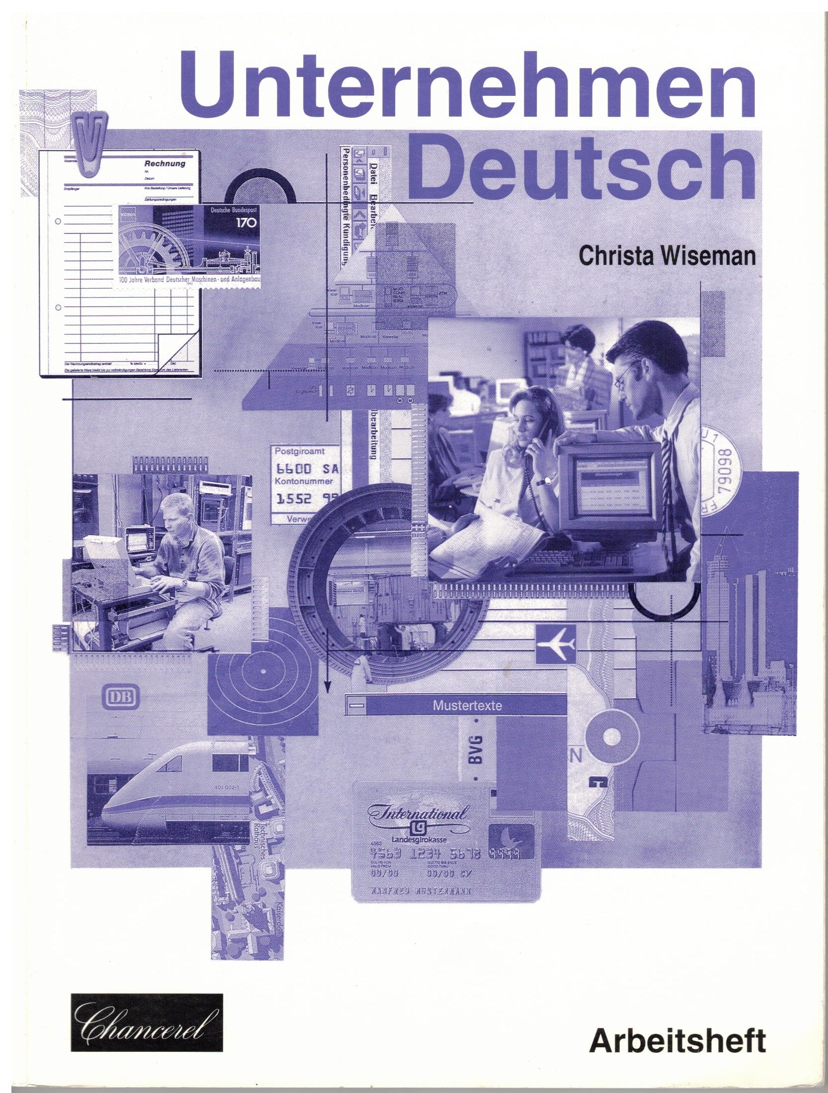 Product Image: Arbeitsheft (Unternehmen Deutsch)