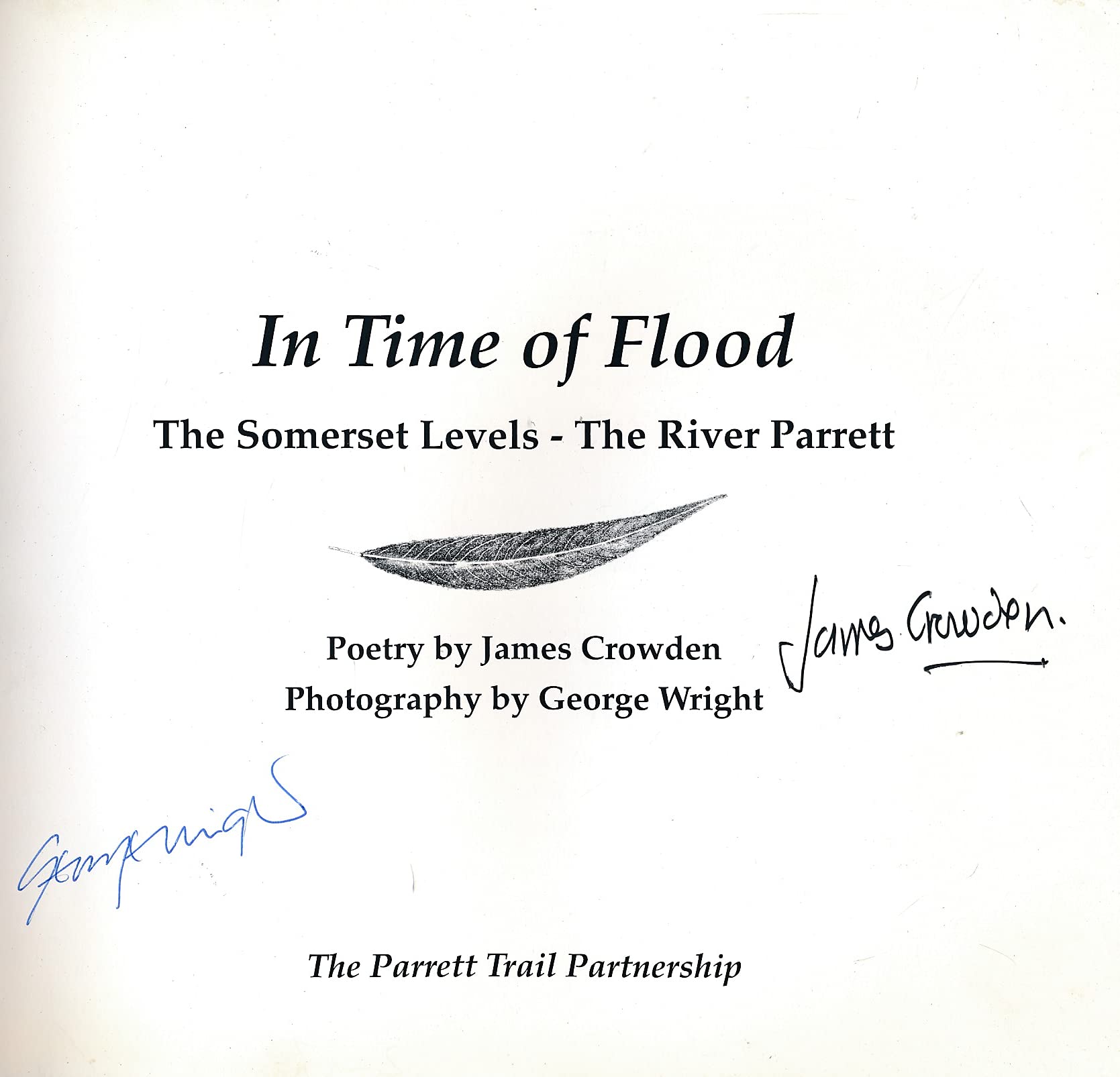 In Time of Flood: The Somerset Levels - The River Parrett Poetry