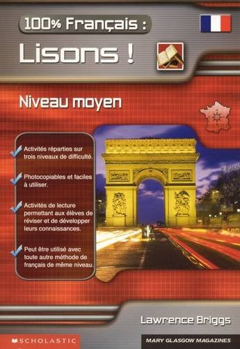 100 % Francais - Lisons ! Niveau moyen / Photocopiable Foreign Languages ​​& Dictionaries