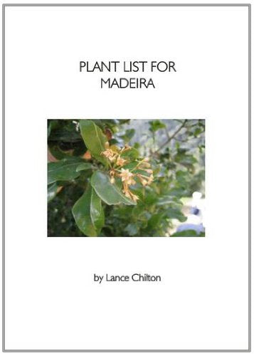 Plant List for Madeira: Including Porto Santo and Desertas Islands Mathematics