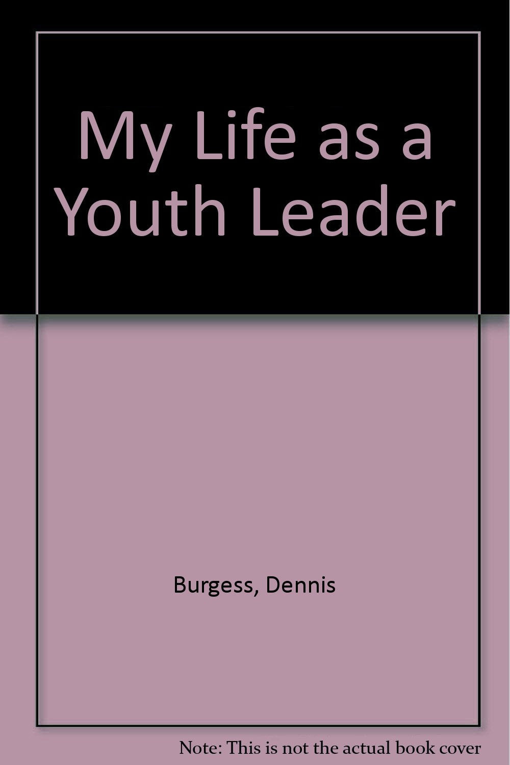 My Life as a Youth Leader Religion & Esotericism