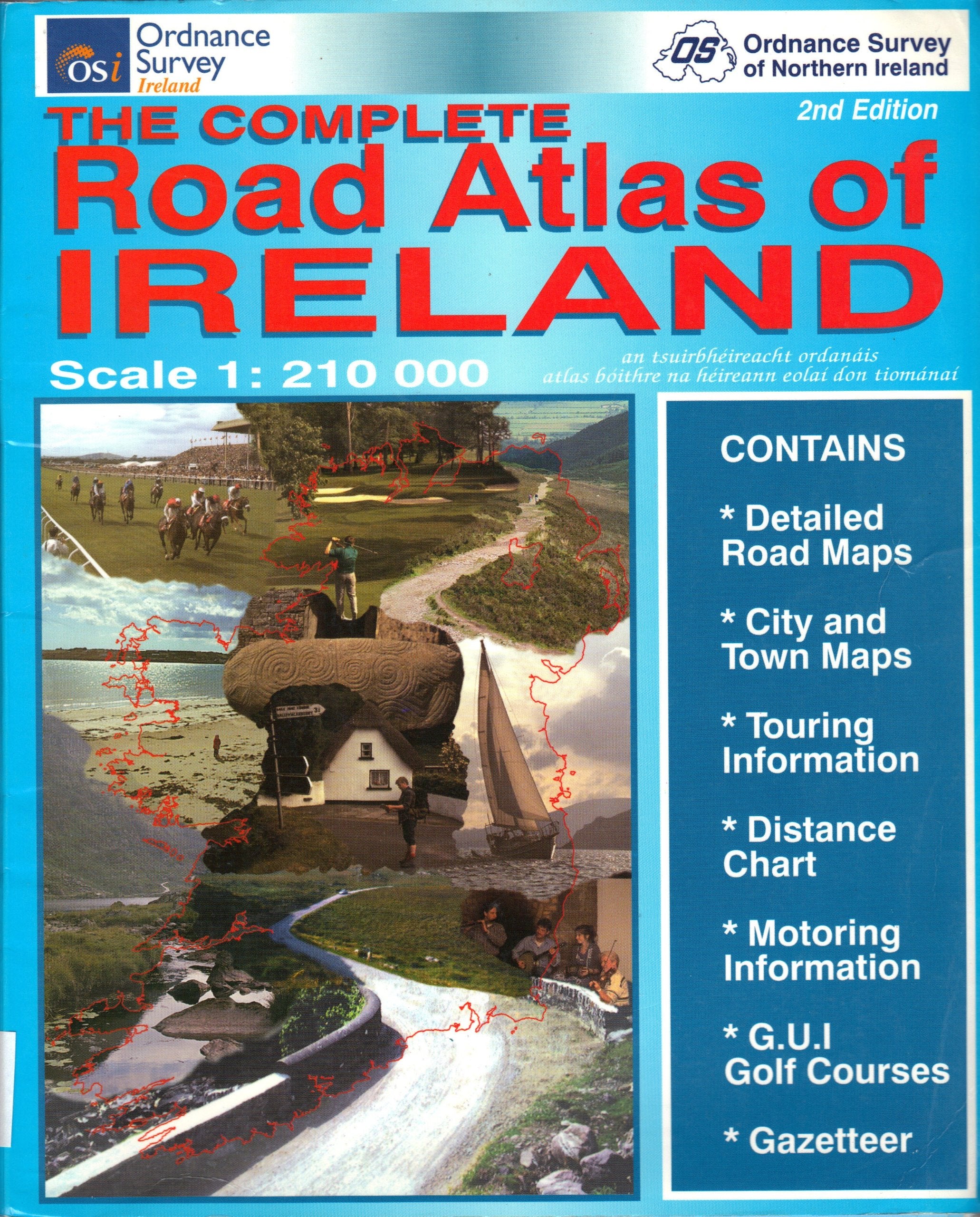 The Complete Road Atlas of Ireland Leisure, Home & Garden