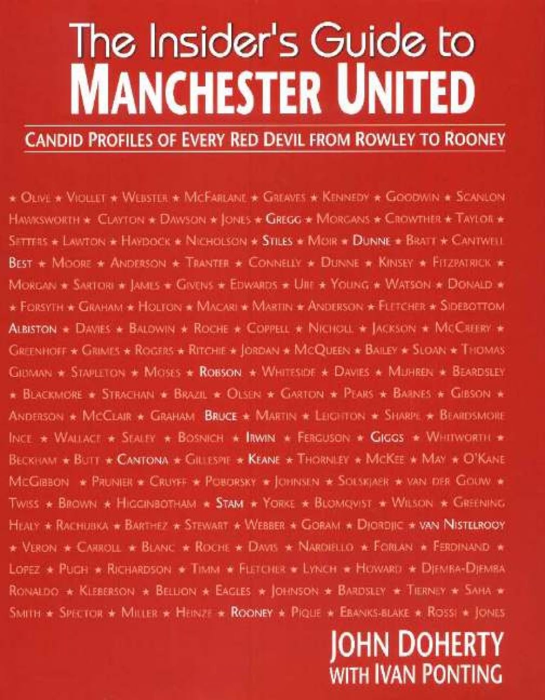 Insider's Guide to Manchester United: Candid profiles of every Red Devil since 1945 Leisure & Fun