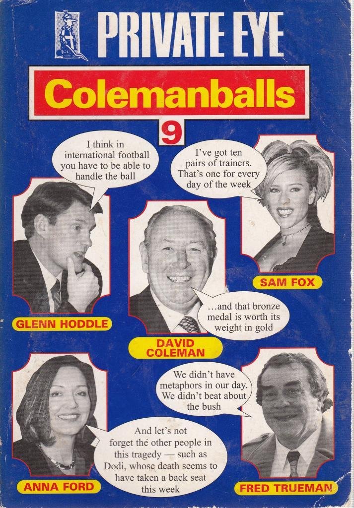 "Private Eye's" Colemanballs Books