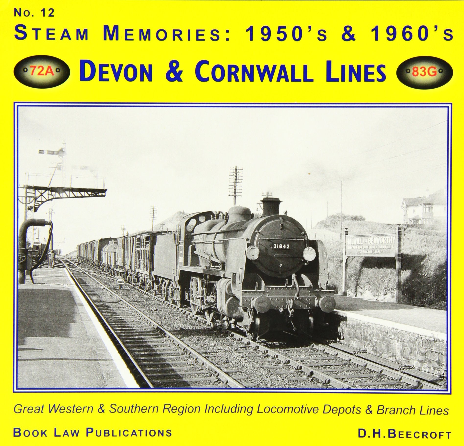 Devon and Cornwall Lines: Great Western and Southern Region Including Locomotive Depots and Branch Lines (Steam Memories: 1950s-1960s) Leisure, Home & Garden