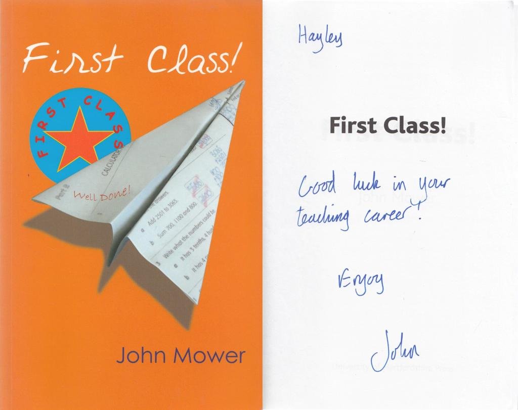 First Class! Contemporary literature Books