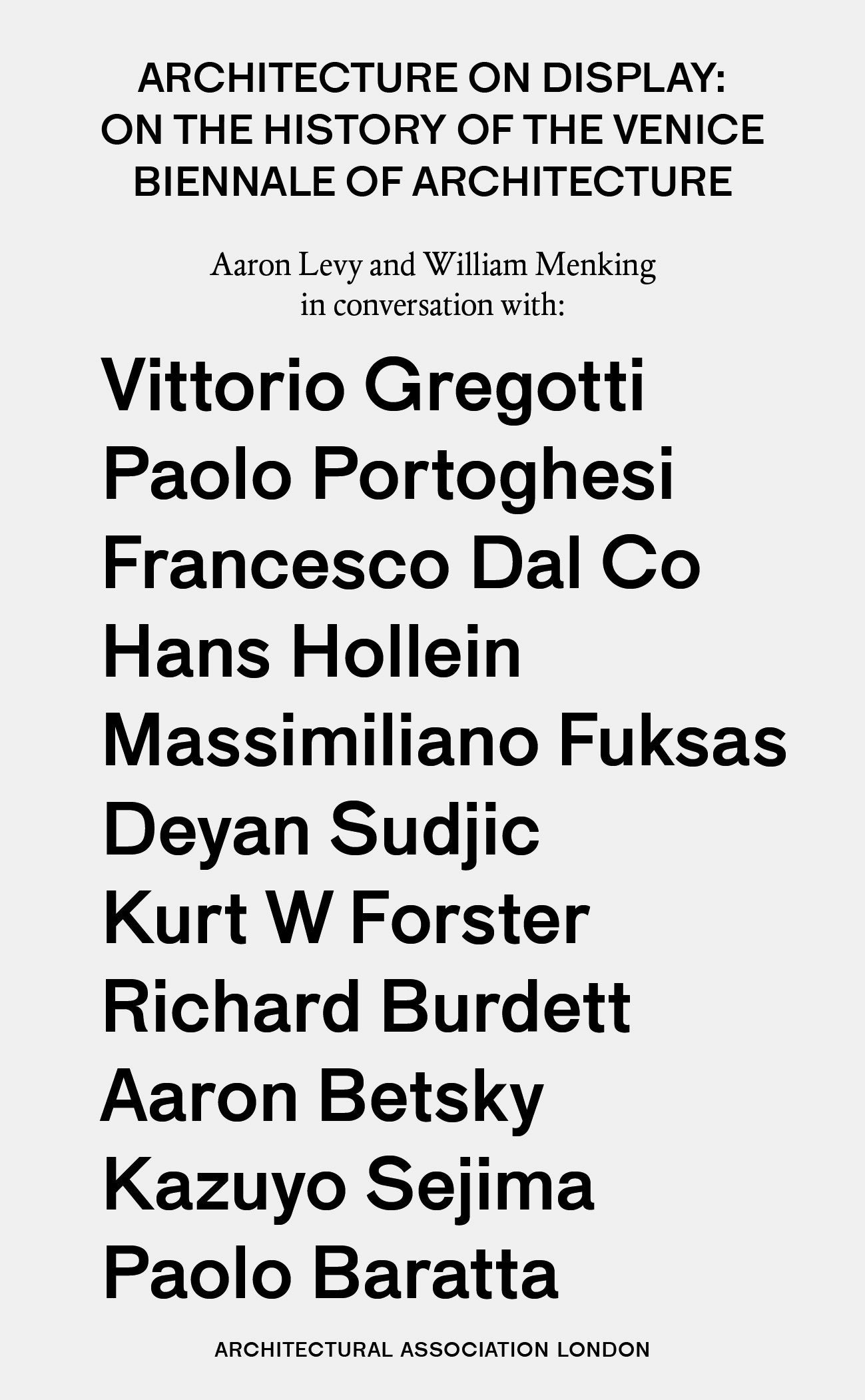 Architecture on Display: On the History of the Venice Biennale of Architecture Social Sciences