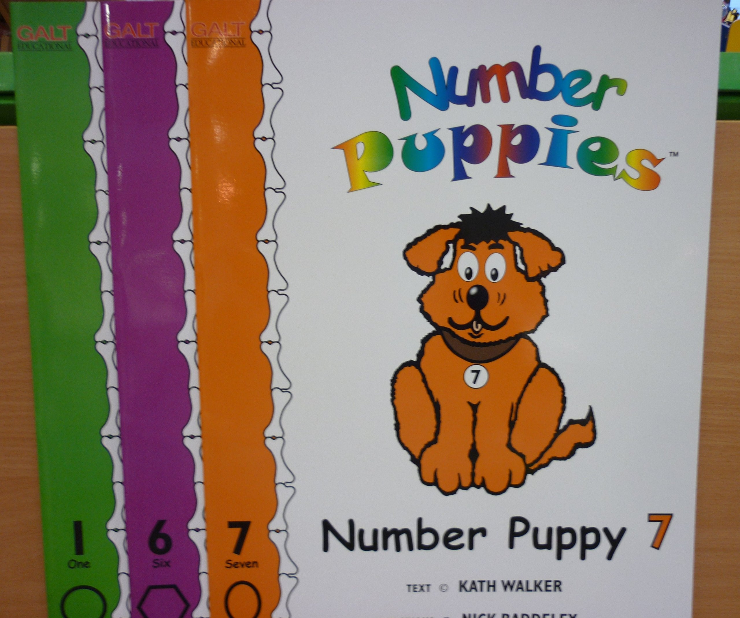 Number Puppies: Bk. 7 (Number Puppies S.) Non-fiction