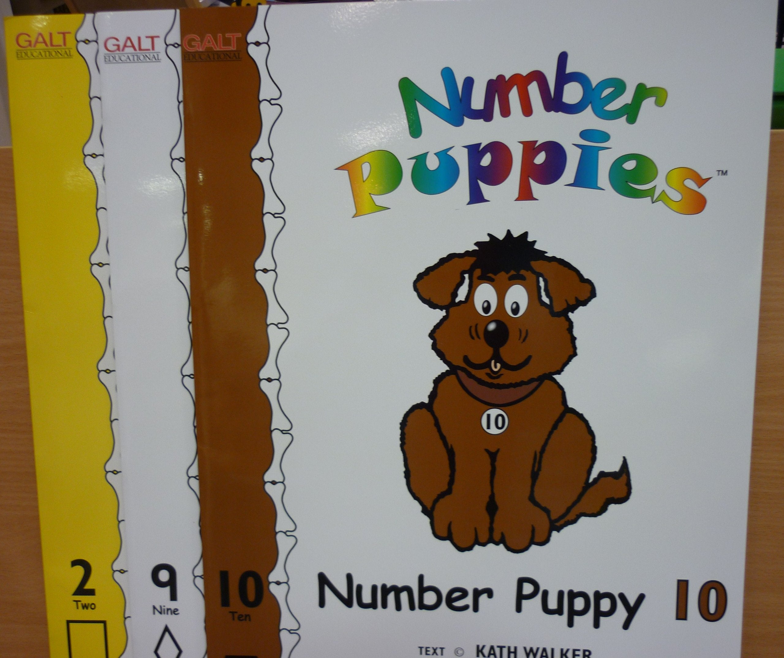 Number Puppies: Bk. 10 (Number Puppies S.) Non-fiction