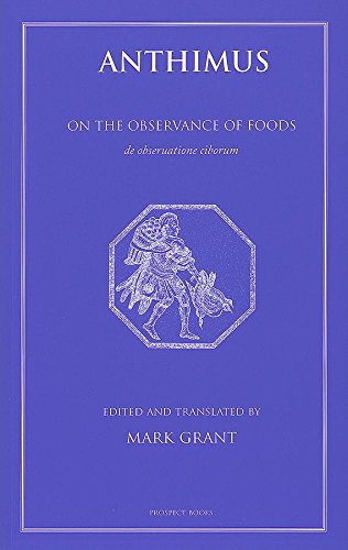 Anthimus: On the Observance of Foods Business, Finance & Career