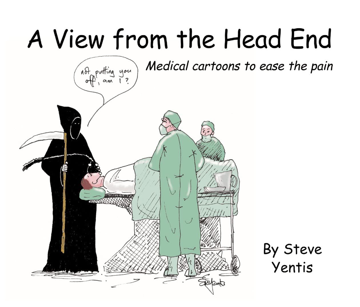 A View from the Head End: Medical Cartoons to Ease the Pain Medicine