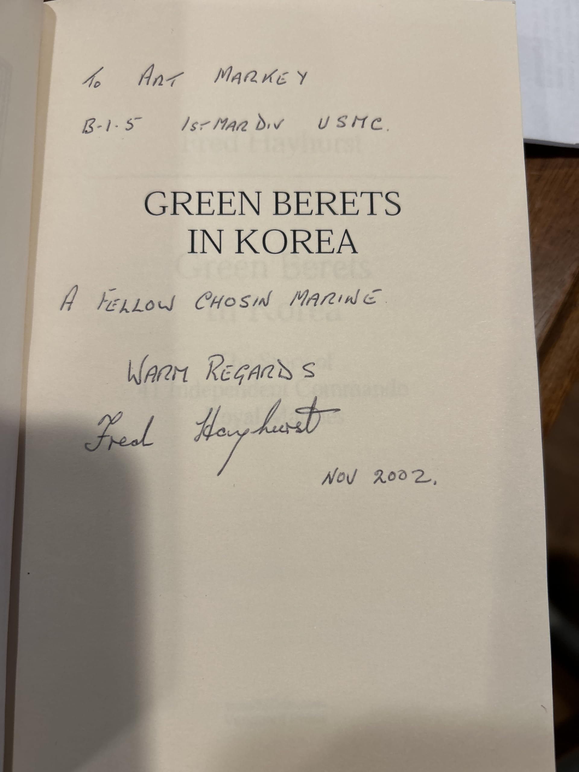 Green Berets in Korea: The Story of 41 Independent Commando Royal Marines 1950-52 book