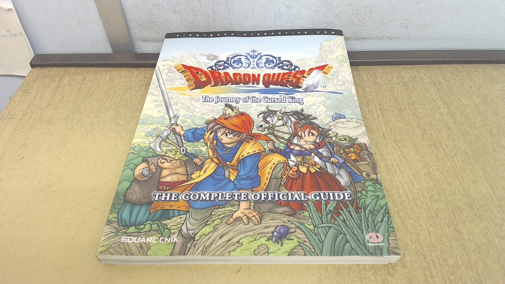 Dragon Quest: The Journey of the Cursed King, the Complete Official Guide book