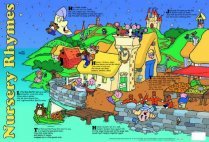 Product Image: Nursery Rhymes Wallchart - English