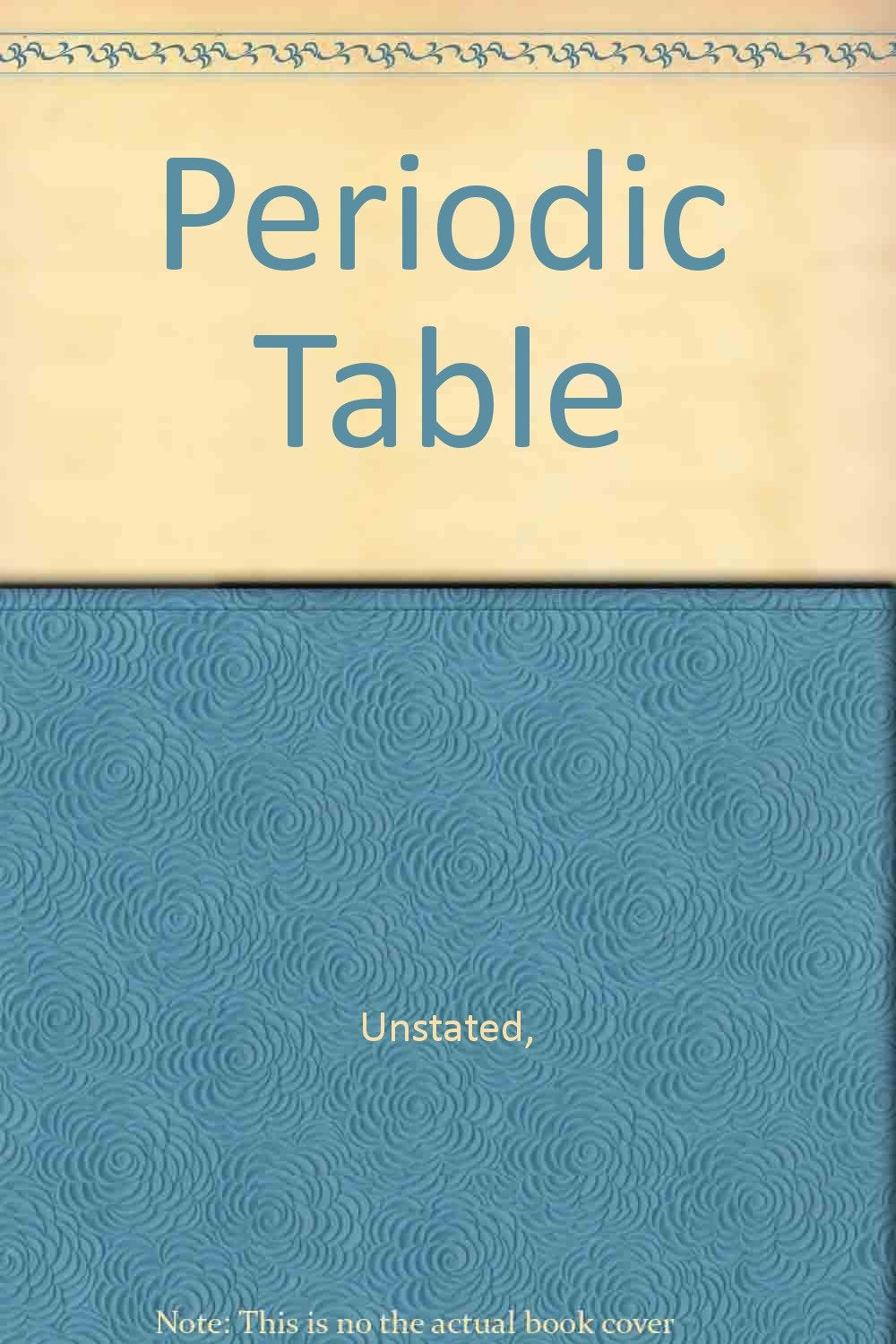 Periodic table poster Non-fiction