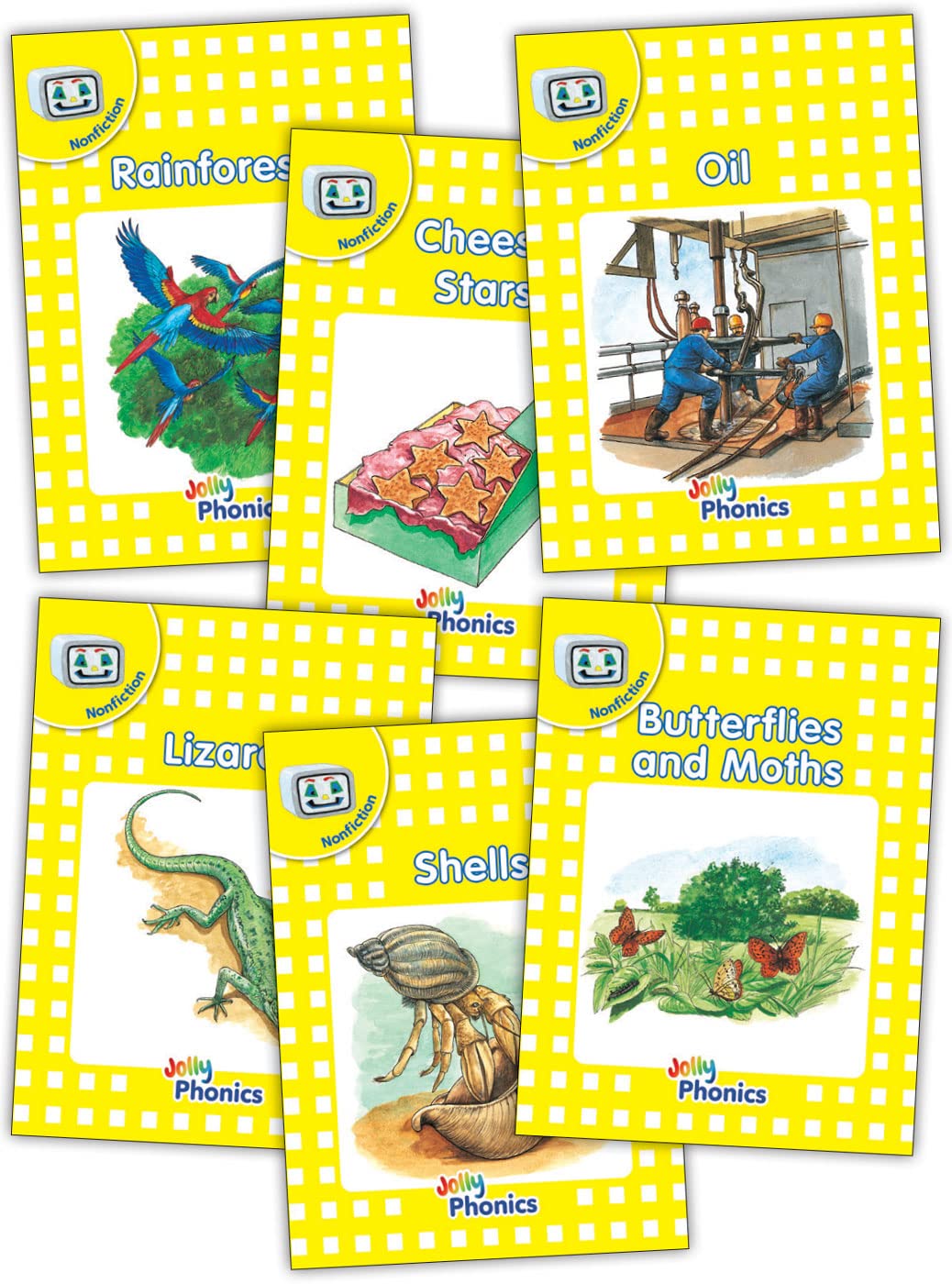 Jolly Readers Yellow Level 2, Nonfiction (Set of 6 titles) book