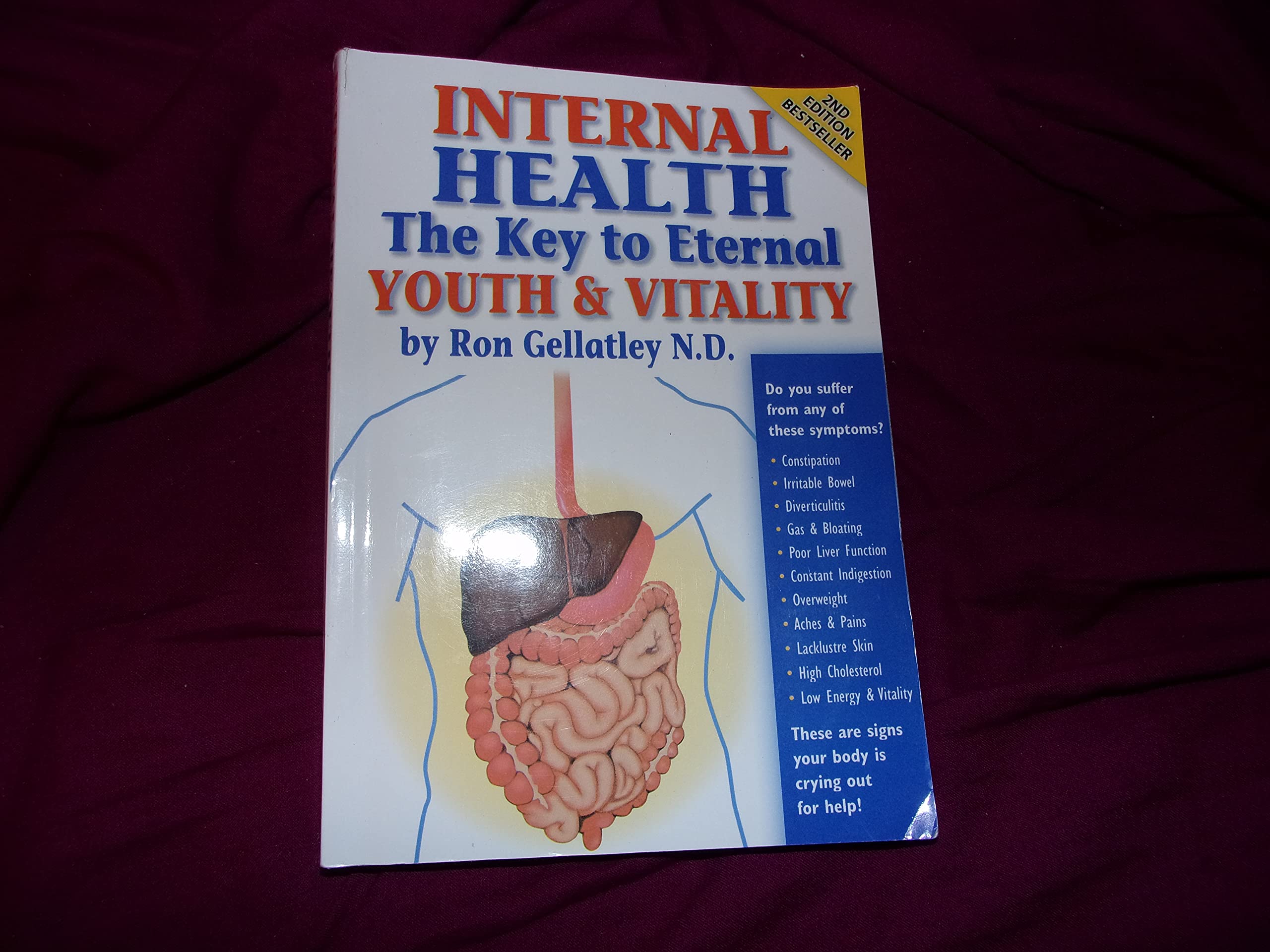 Internal Health. The Key to External Youth & Vitality Books