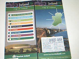 Tourism Map of Ireland (Irish Maps, Atlases and Guides) Leisure, Home & Garden