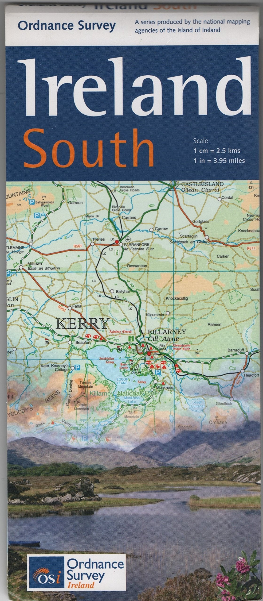 The Ireland Holiday Map - South (Irish Maps, Atlases and Guides) Maps & Plans