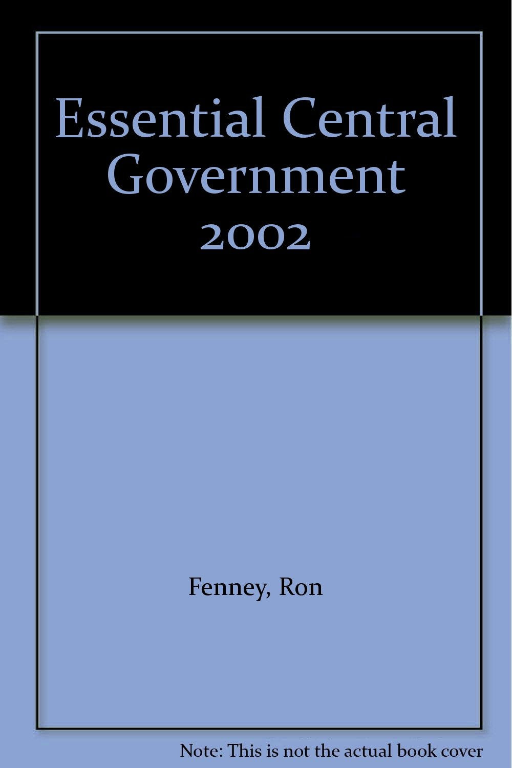 Product Image: Essential Central Government 2002
