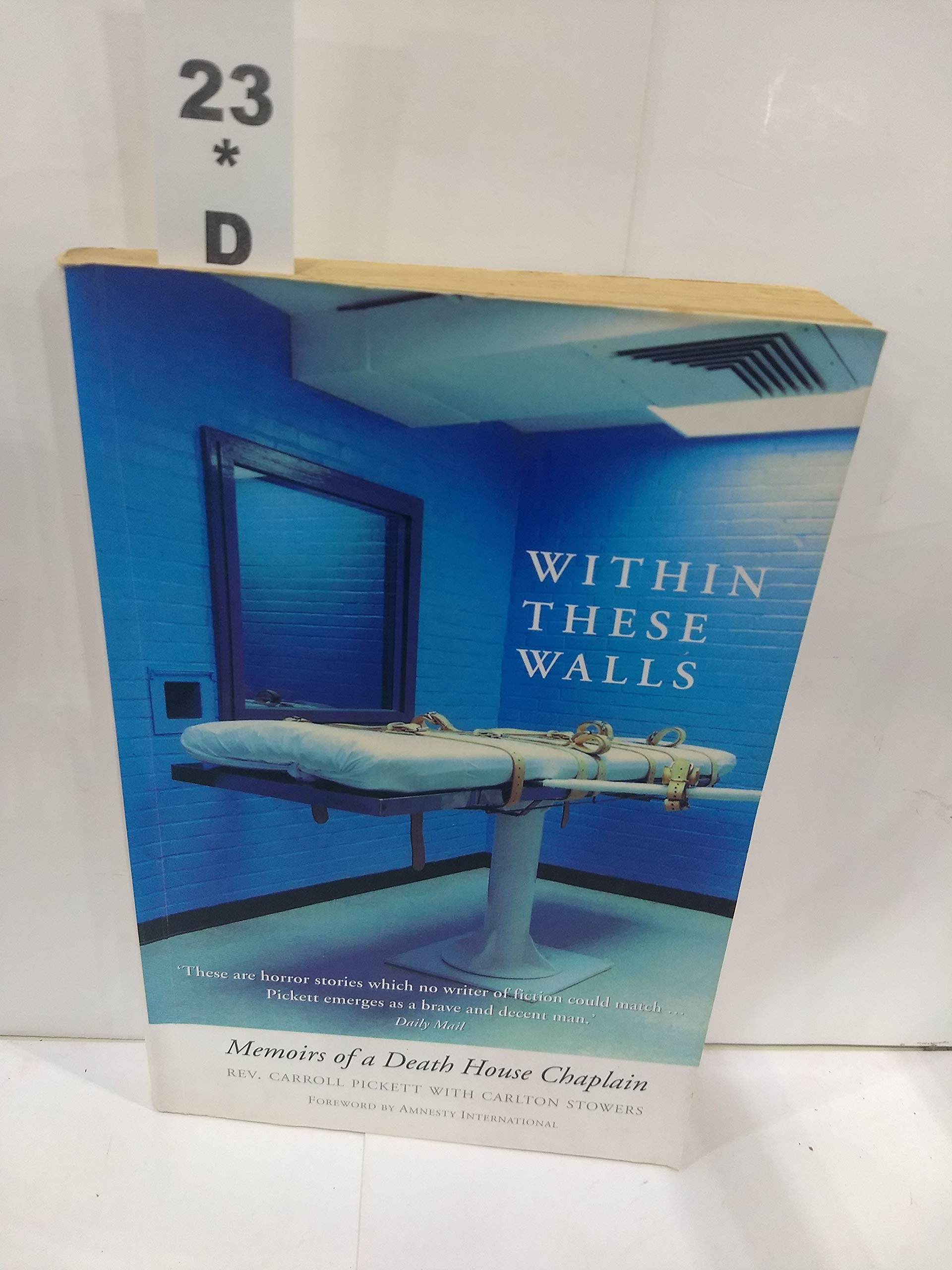 Within These Walls: Memoirs of a Death House Chaplain book