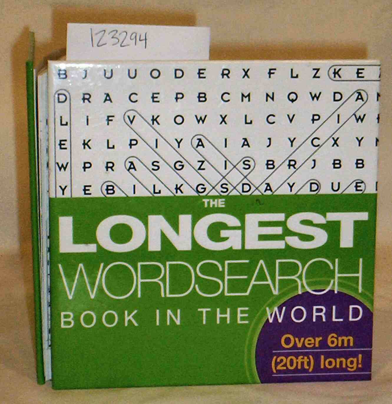 The Longest Wordsearch Book in the World (Concertina Books) Leisure & Fun