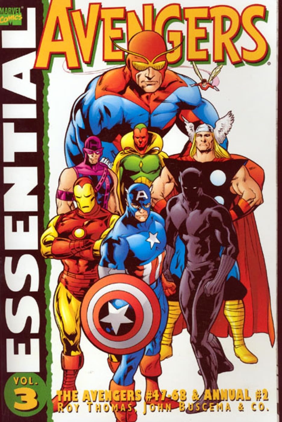 Essential Avengers Vol.3: The Avengers #47-68 & Annual # 2 Manga
