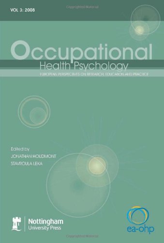 Occupational Health Psychology: European Perspectives on Research, Education and Practice Business, Finance & Career