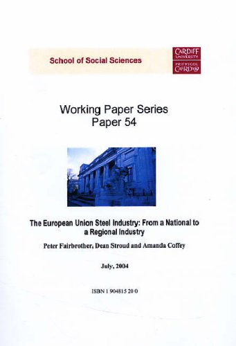 The European Union Steel Industry: From a National to a Regional Industry (Working Paper Series) Business, Finance & Career