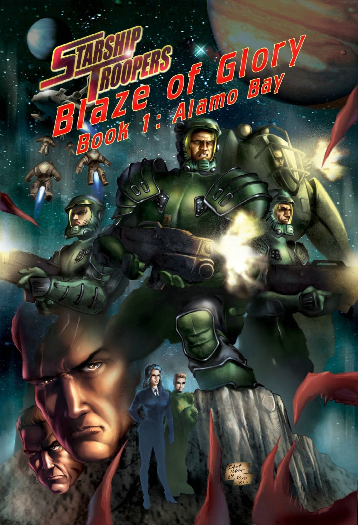 Starship Troopers, Blaze Of Glory: Alamo Bay Manga