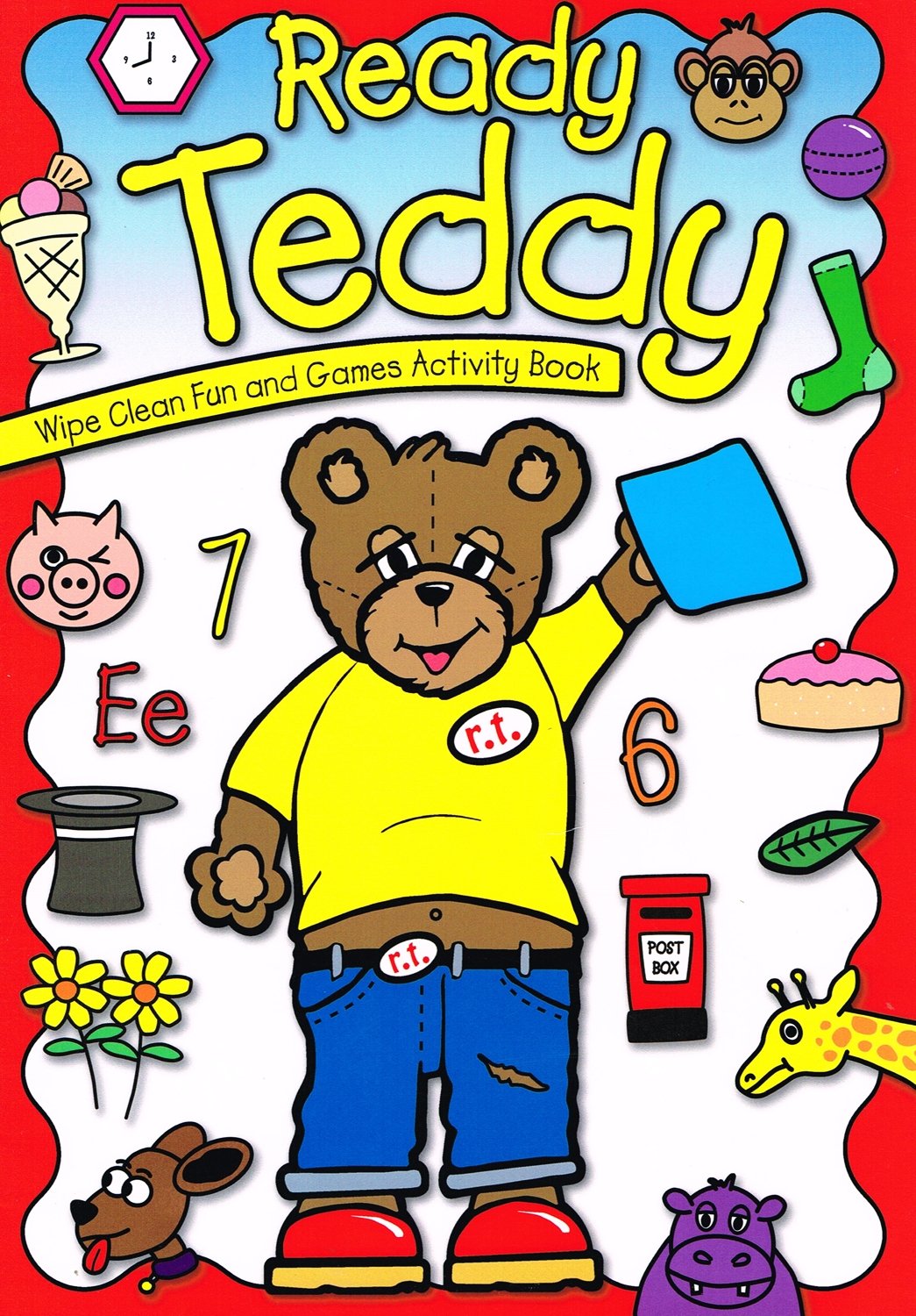 Ready Teddy, Wipe Clean Fun & Games : Books