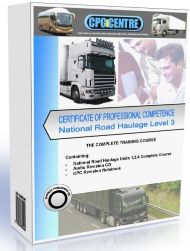 Certificate of Professional Competence National Road Haulage Units 1,2,4 Complete CPC Course Books