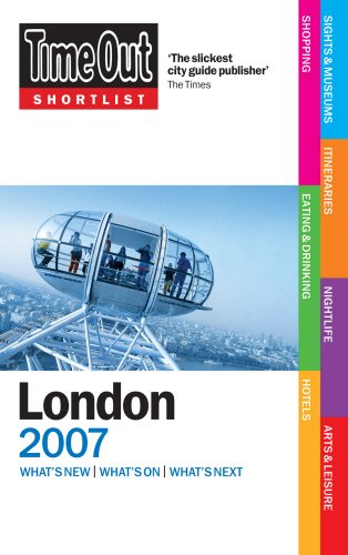 Time Out Shortlist 2007 London (Time Out Shortlist London) Leisure, Home & Garden