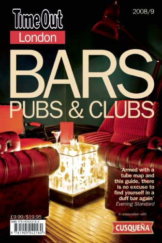 Time Out London Bars, Pubs & Clubs Leisure, Home & Garden