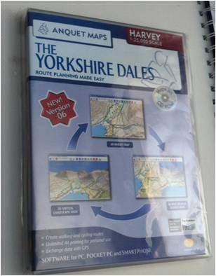 Anquet CD-Rom - The Yorkshire Dales (Harvey Map 1:25,000) Hobbies & Leisure