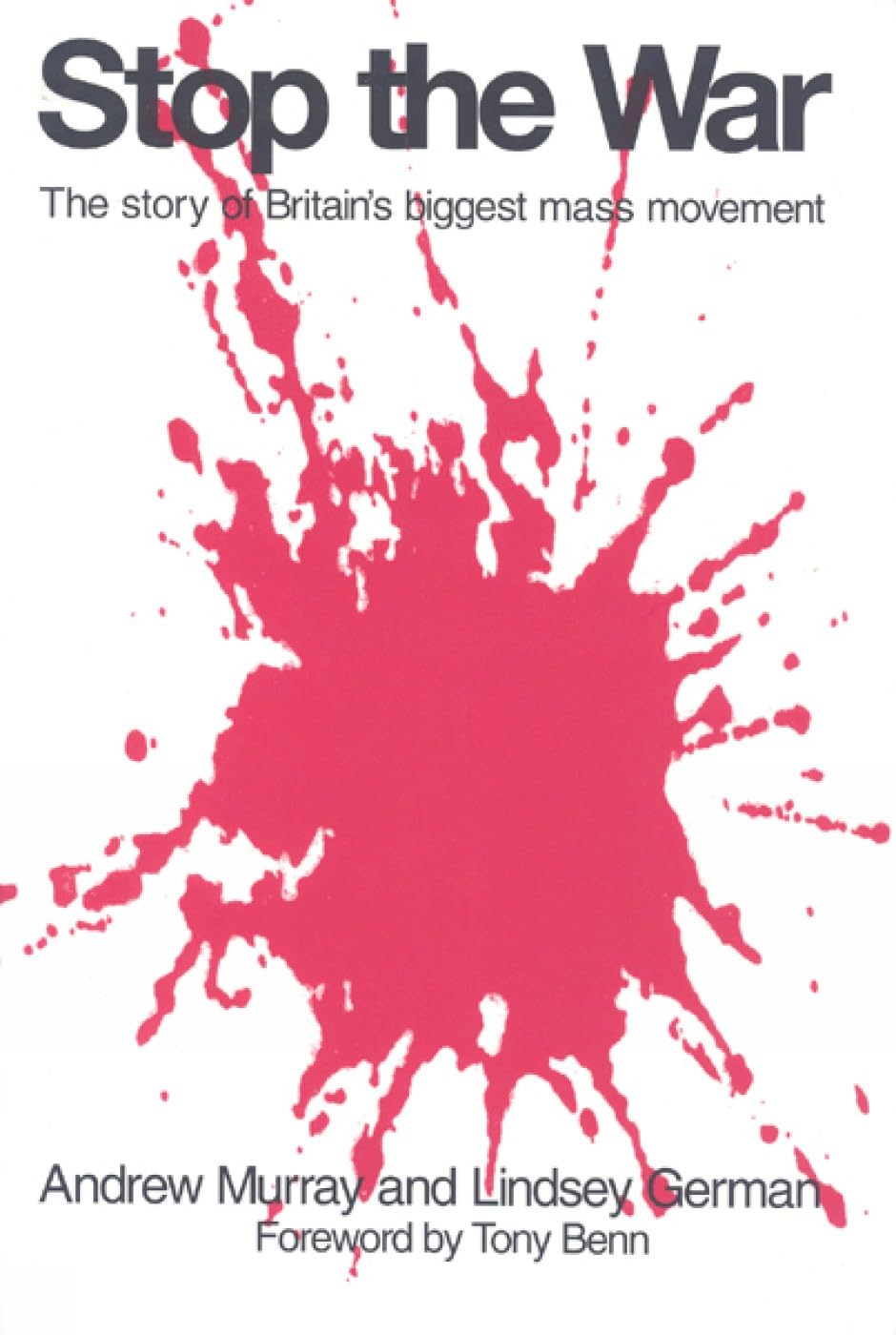 Stop The War book