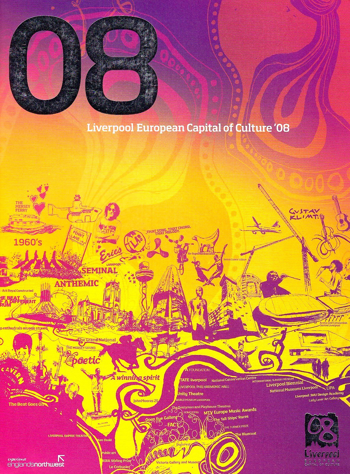 Official 2008 Liverpool Capital of Culture Guide book